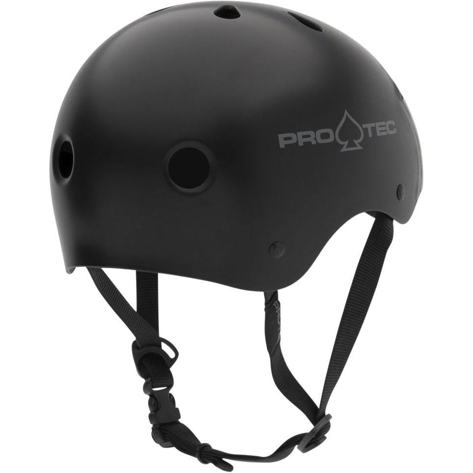 Pro-Tec Classic Skate Helmet Matte Black (Extra Small)