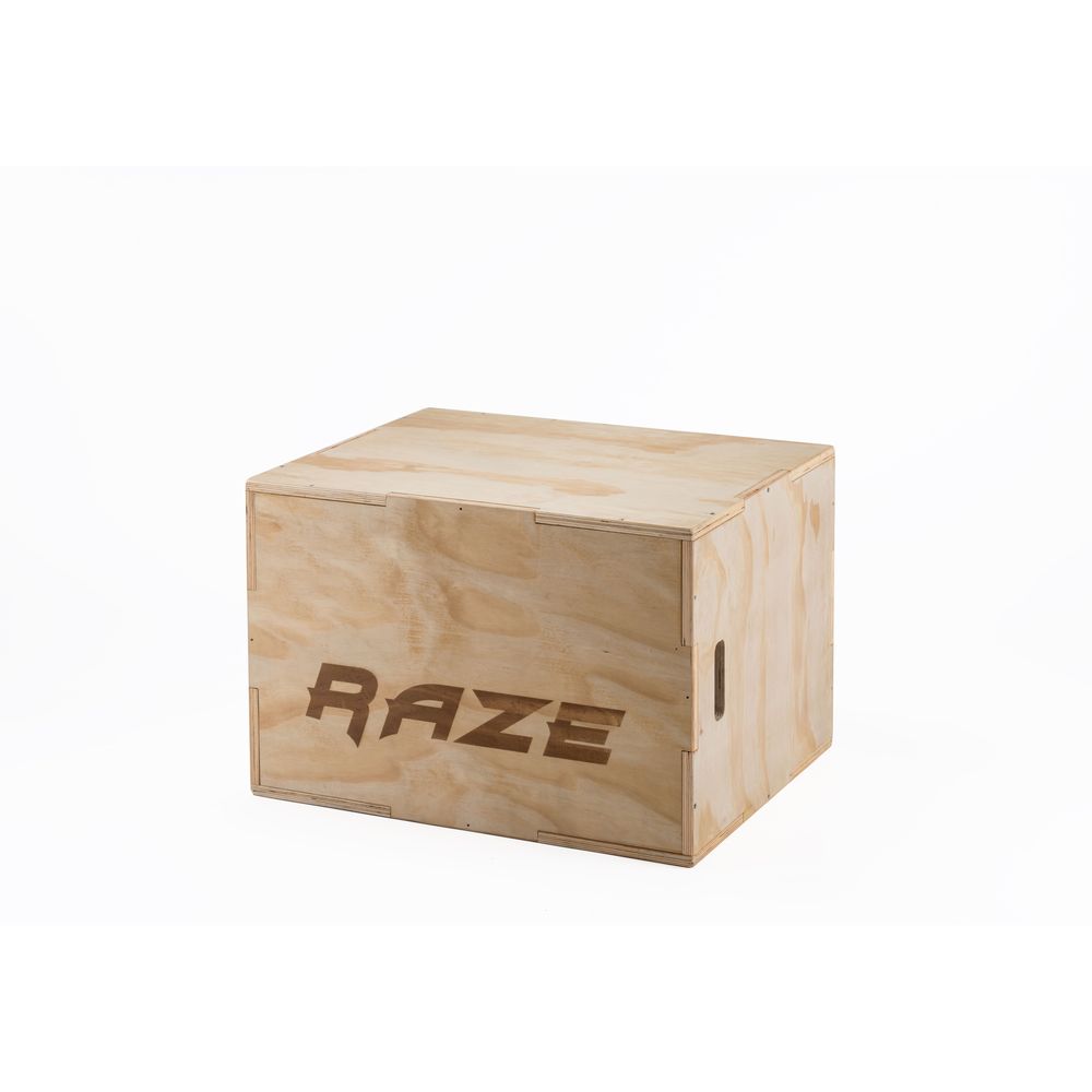 Raze Wooden 3-in-1 Plyo Box (30 x 20 x 24 Inch)