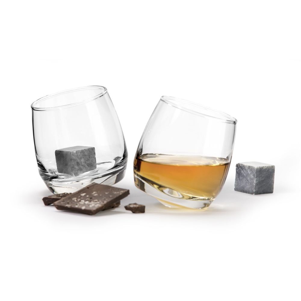 Sagaform Club Whiskey Glasses Rounded Base 200ml (Set Of 2)