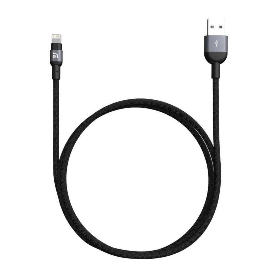 Adam Elements Peak III 300B USB-A To Lightning Cable 300cm Black