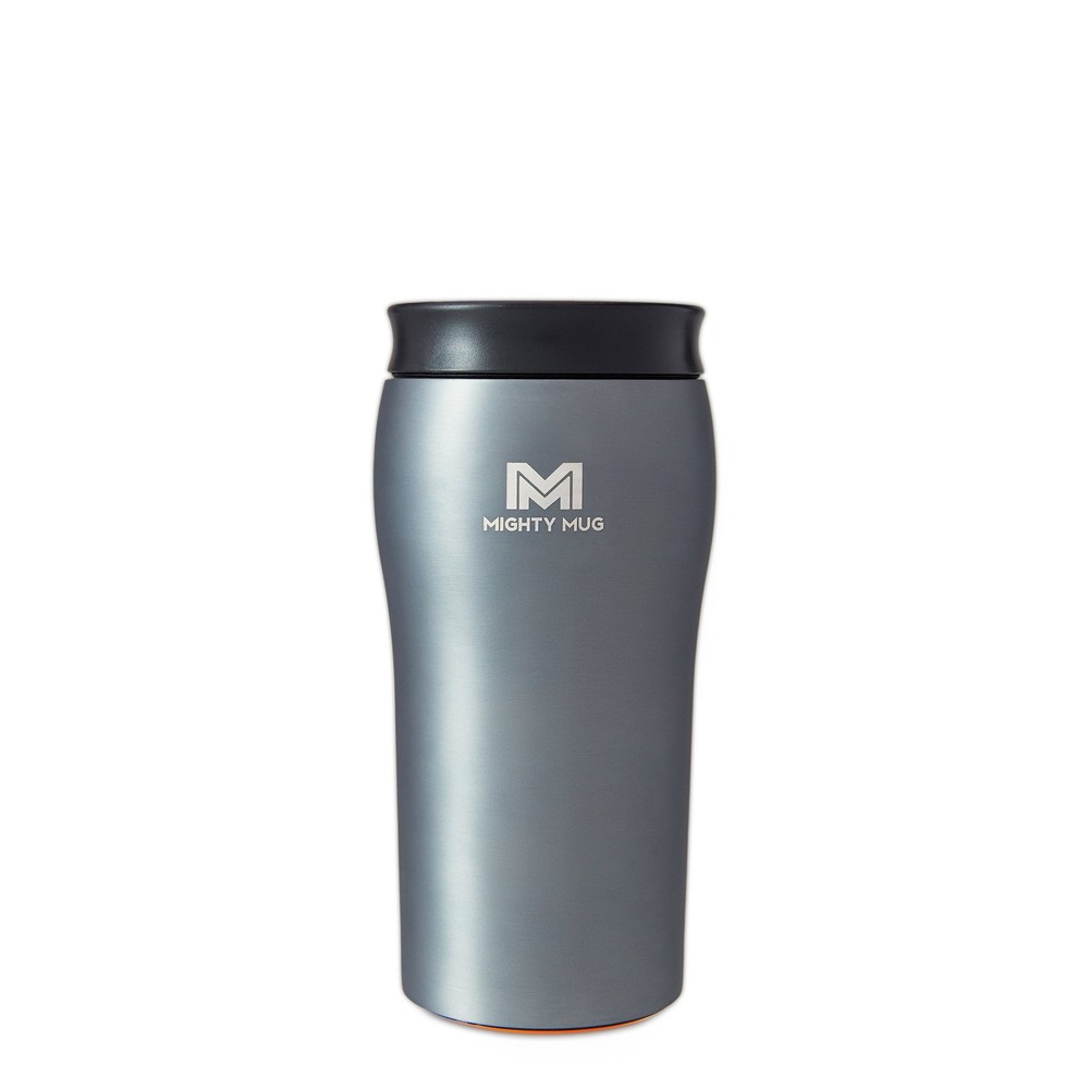 Mighty Mug Solo Metallic Stainless Steel Charcoal Matte 360 355ml