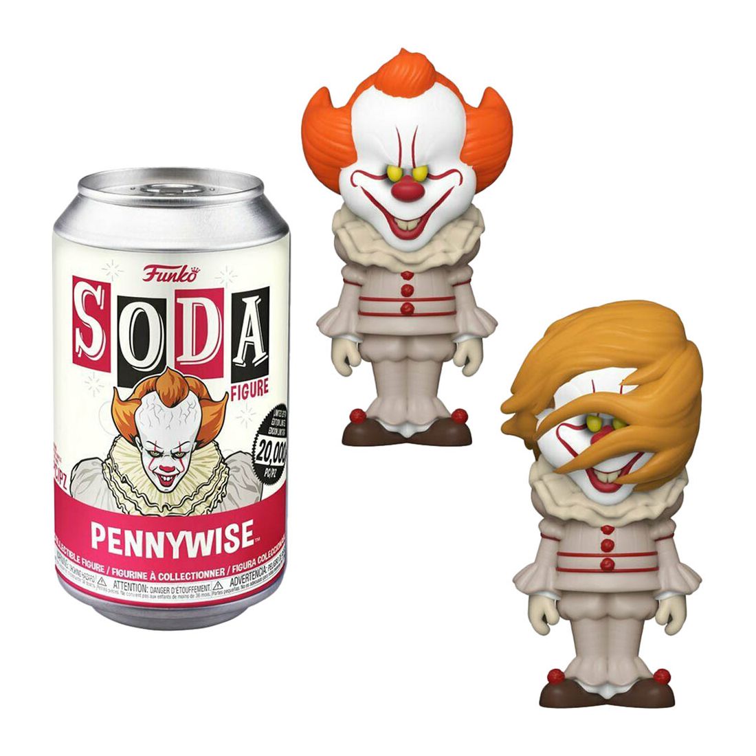Funko Vinyl Soda It Movie Pennywise Vinyl Figure (With Chase*)