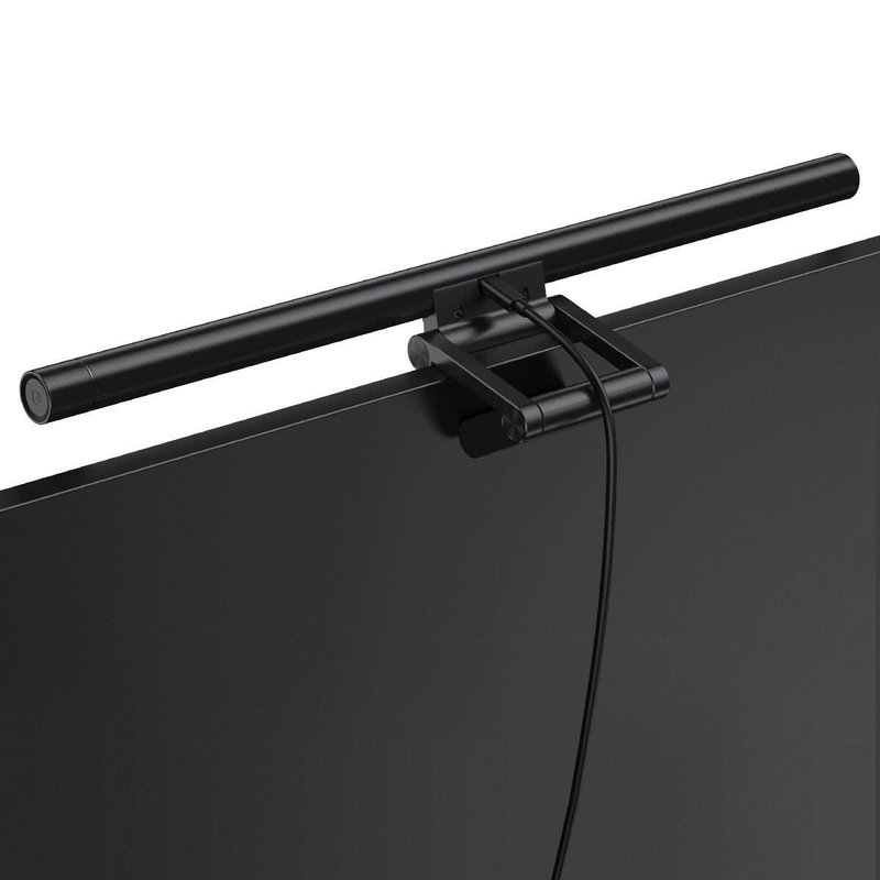 Baseus USB Asymmetric Light Source Screen Hanging Lamp I-Wok Series Youth Edition Black