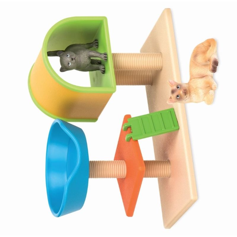 منزل القطط وسلة