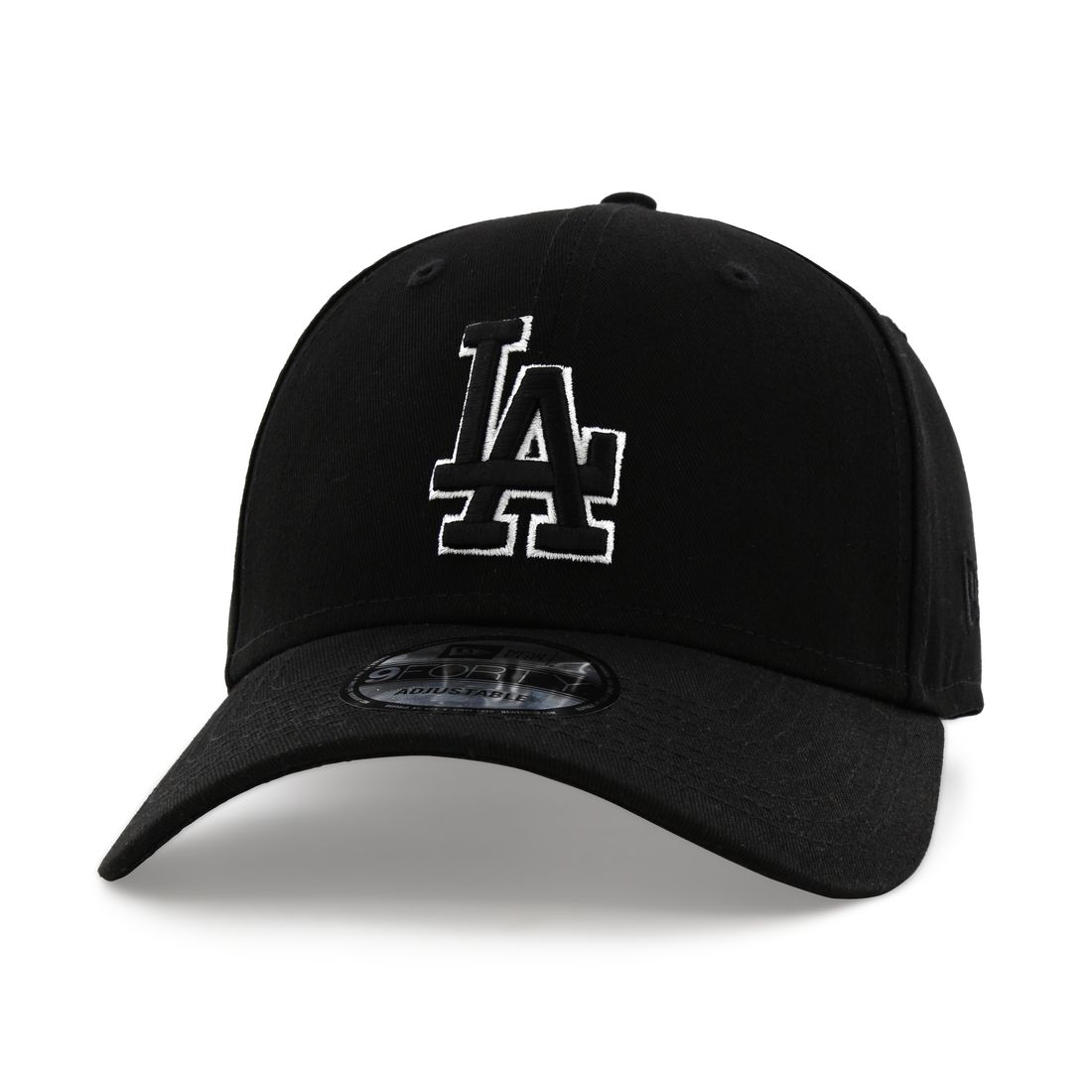 قبعة للرجال تحمل علامة فريق لوس أنجلوس دودجرز بلاك بيس من نيو إيرا لون أسود