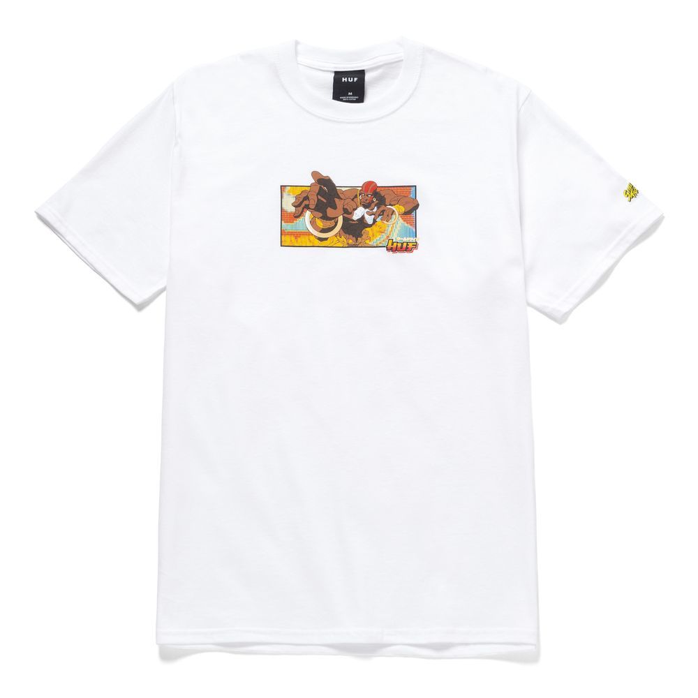 Huf Street Fighter Dhalsim Men's T-Shirt White M