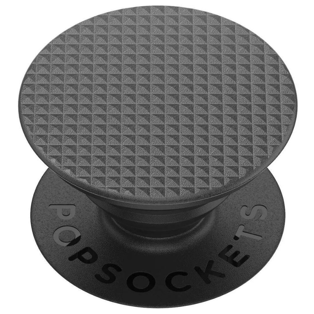 Popsocket Knurled Texture Black Popgrip