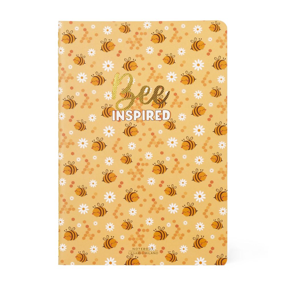 Legami Notebook - Quaderno - Medium Lined - Bee