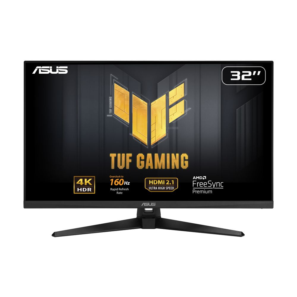 ASUS TUF Gaming VG32UQA1A Gaming Monitor – 32-Inch (31.5 Inch Viewable) (4K - 3840 x 2160) (Overclock To 160Hz/ Above 144Hz)