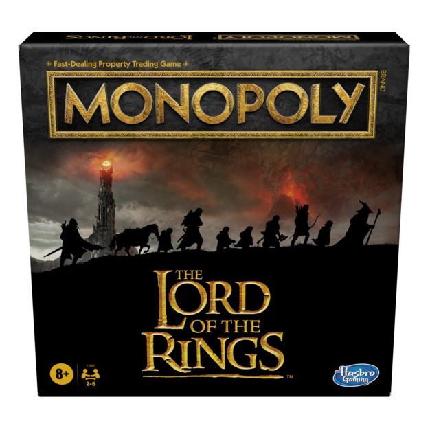 Hasbro Monopoly Lord Of The Rings Board Game