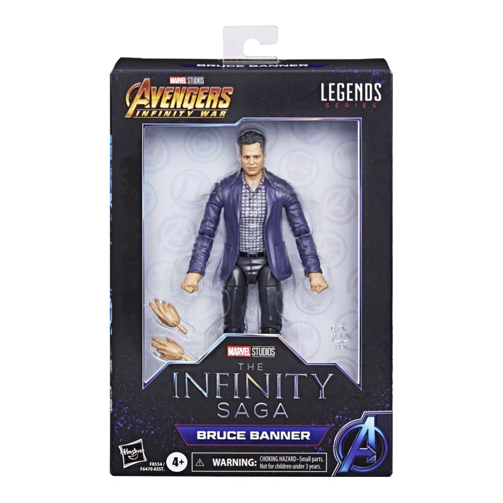 Hasbro Marvel Legends Series Avengers Infinity War Bruce Banner 6 Inch Action Figure F8554