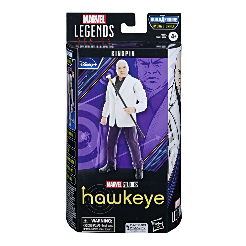 Hasbro Marvel Legends Series Hawkeye Kingpin 6 Inch Action Figure F6531