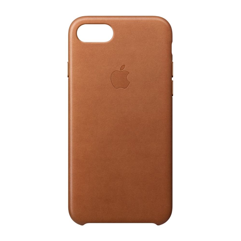 Apple Leather Case Saddle Brown for iPhone 8/7