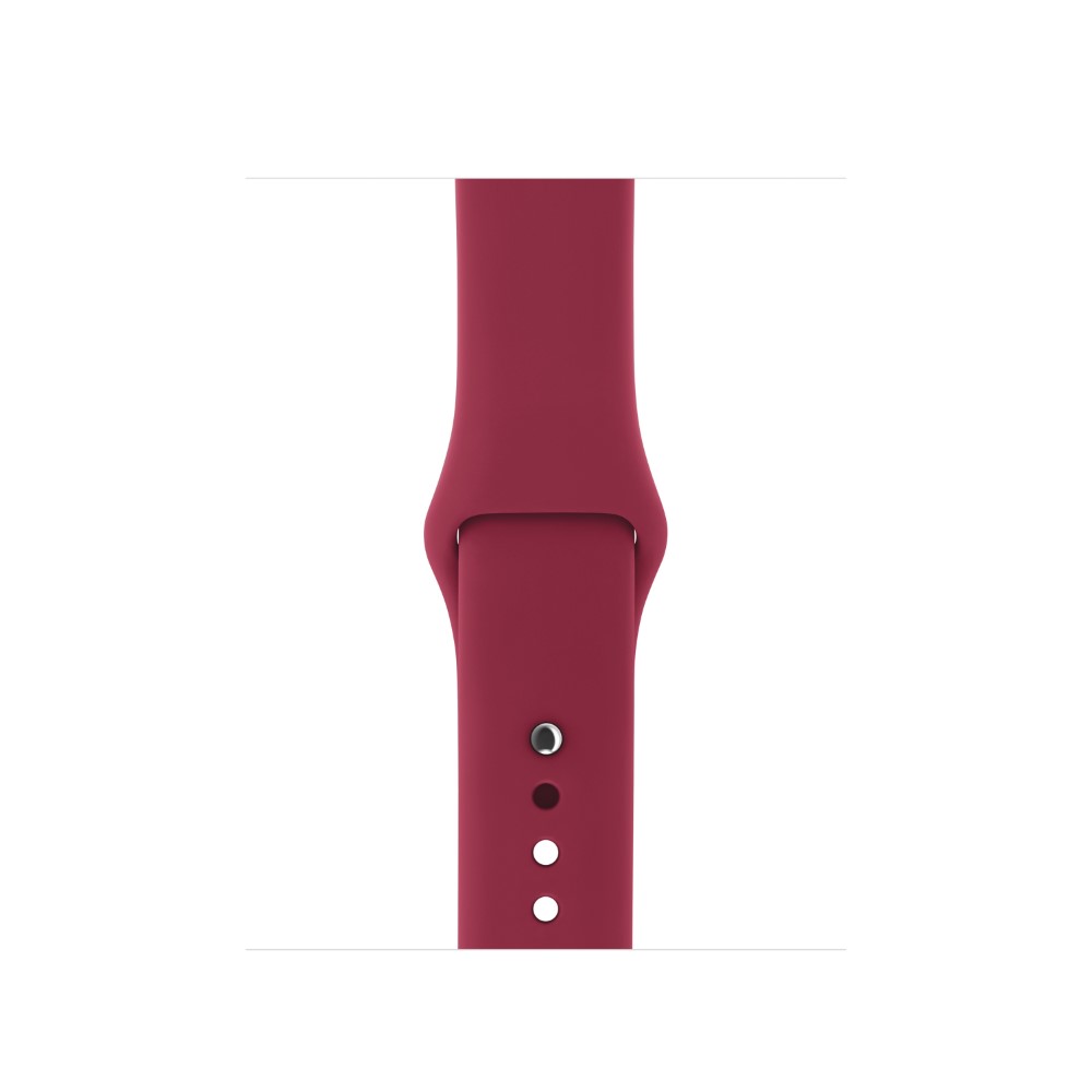 Apple Rose Red Sport Band S/M & M/L for Apple Watch 38mm (Compatible with Apple Watch 38/40/41mm)