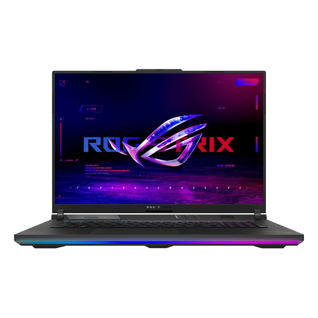 ASUS ROG Strix SCAR 18 (2024) Gaming Laptop - G834JYR-R6036W - intel Core i9-14900HX/64GB RAM/4TB SSD/NVIDIA GeForce RTX 4090 16GB/18-inch 2.5K 1100nits (2560x1600)/240Hz/Windows 11 Home - Off Black