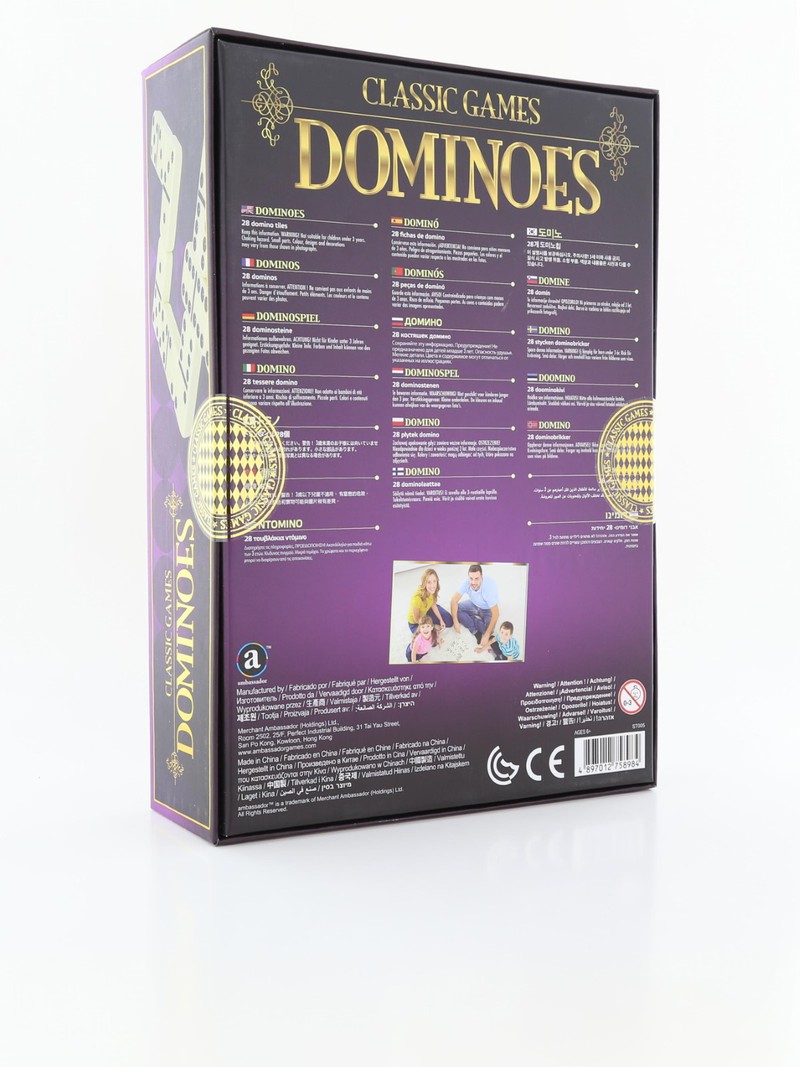 لعبة الدومينو الكلاسيكية المزدوجة 6 من ميرشانت امباسادور
