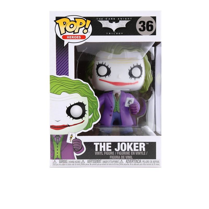 Funko Pop! Heroes DC Comics Dark Knight the Joker 3.75-Inch Vinyl Figure