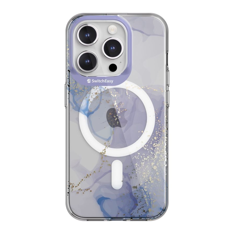 Switcheasy Artist M Double-Layer In-Mold Decoration Case With MagSafe For iPhone 15 Pro - Veil