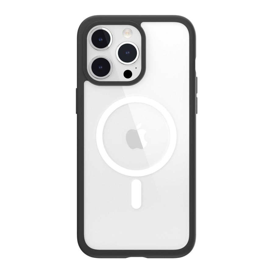 Mageasy Roam M Shockproof Protective Case With MagSafe For iPhone 15 Pro Max - Black