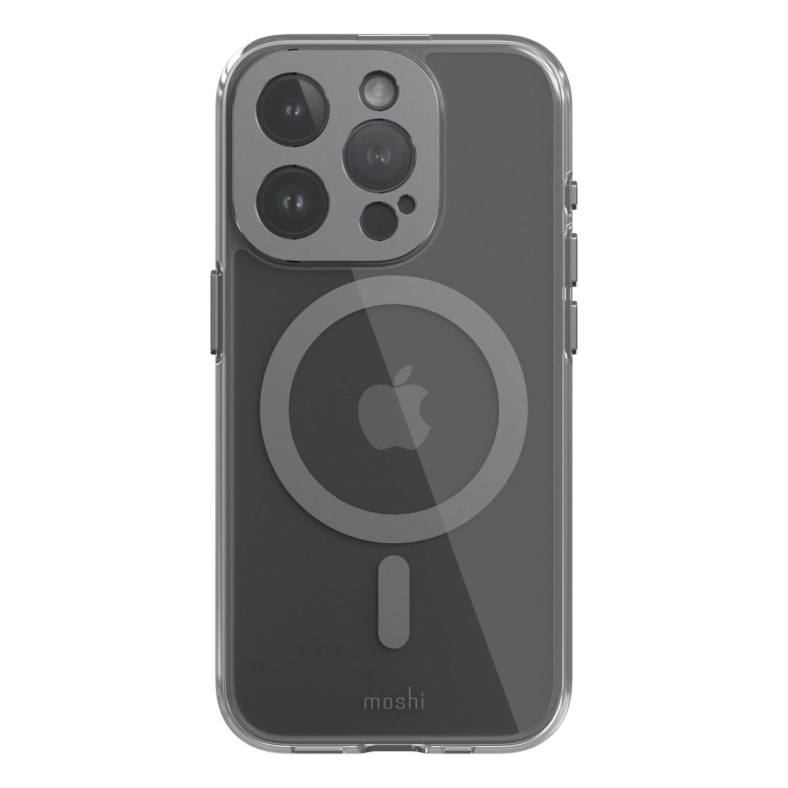 Moshi iGlaze Case for iPhone 15 Pro With MagSafe - Dark Gray