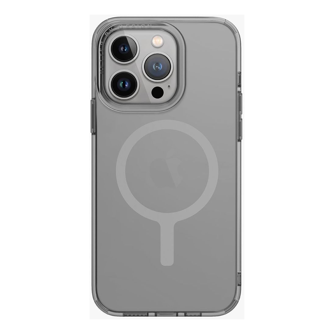 UNIQ Hybrid iPhone 15 Pro Magclick Charging Lifepro Xtreme Case - Frost Grey