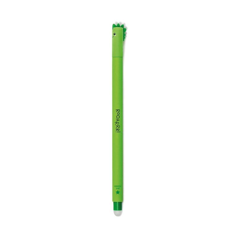 Legami Erasable Pen - Dino - Green Legami Erasable Pen - Dino - Green