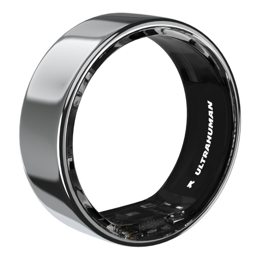 Ultrahuman Ring AIR Smart Ring - Size 8 - Space Silver
