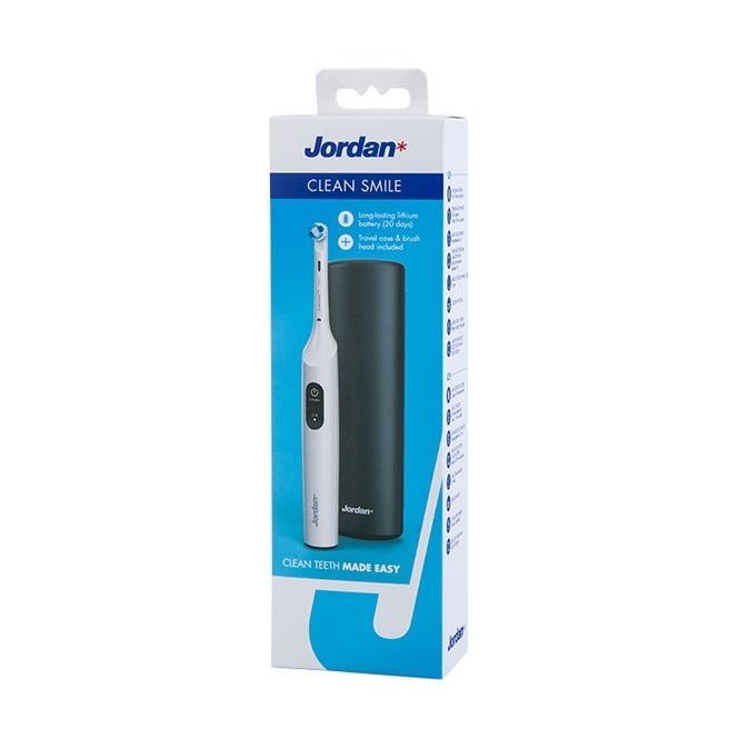 Jordan Clean Smile Electric Toothbrush - Dark Grey