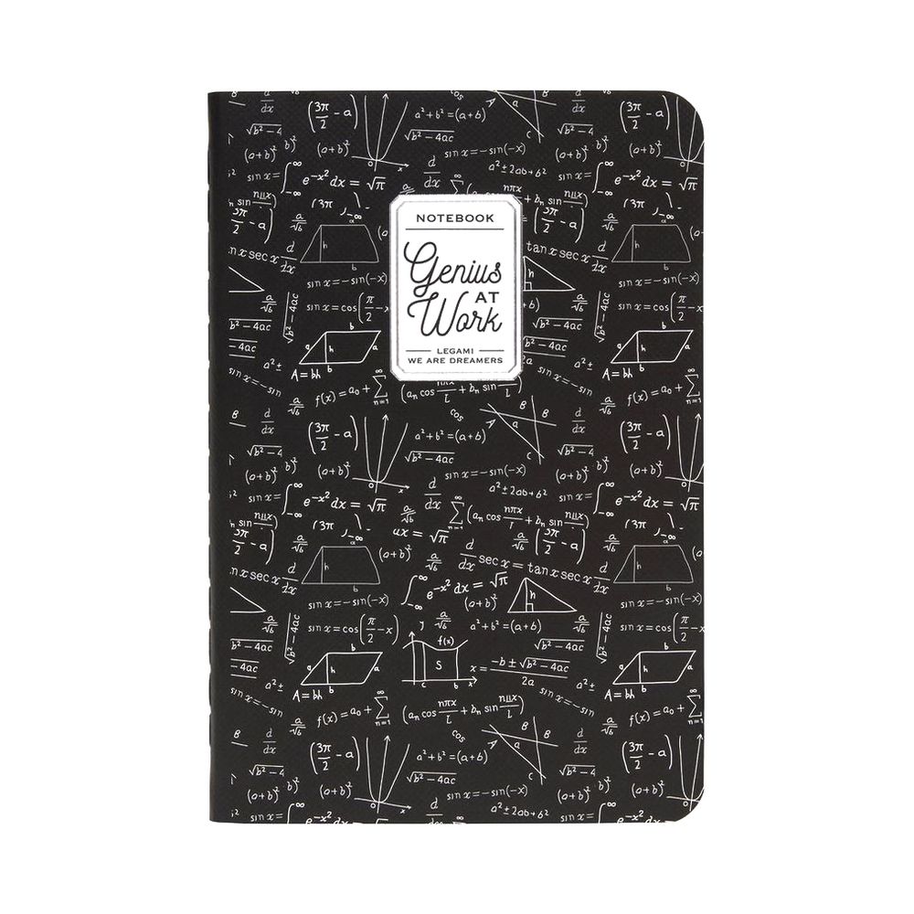Legami A6 Lined Notebook - Math