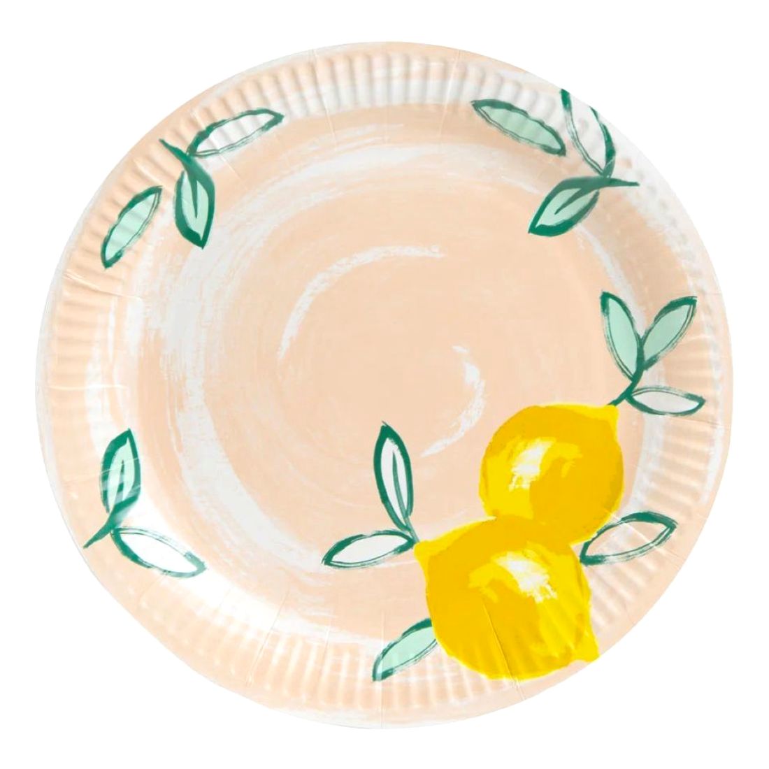 Talking Tables Citrus Choice Eco 9-Inch Plate (Pack of 12)