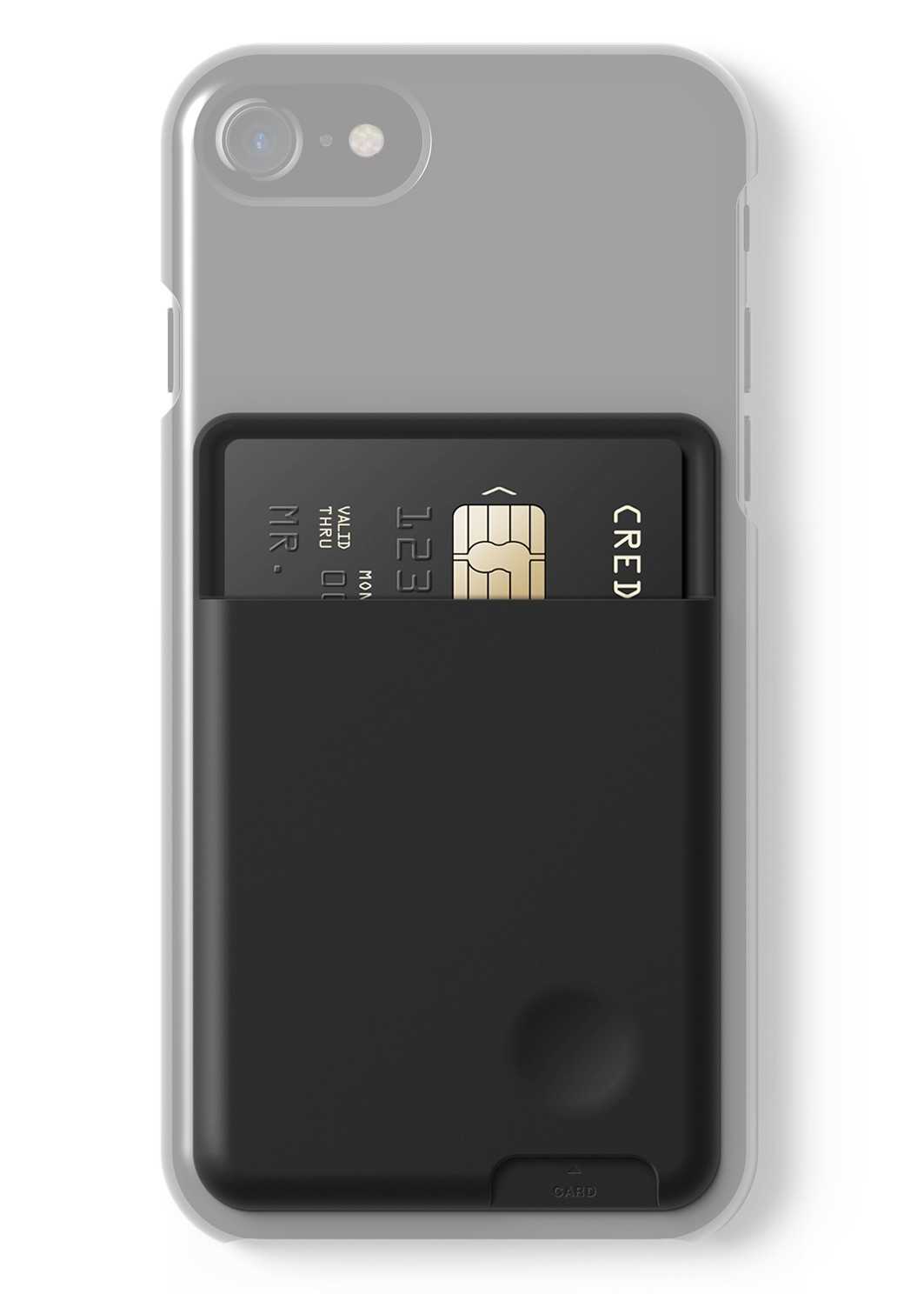 Elago Card Pocket Black for Smartphones