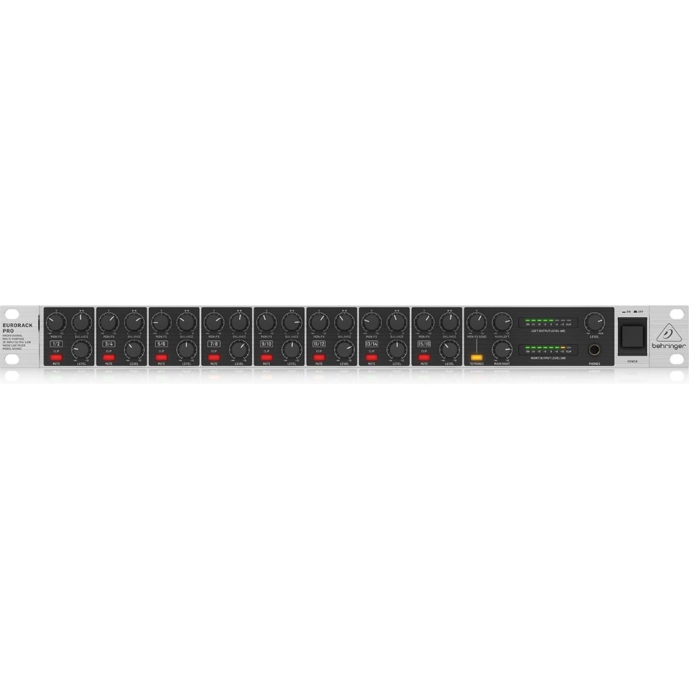 Behringer RX1602 V2 Rackmount Line 16-Input Mixer