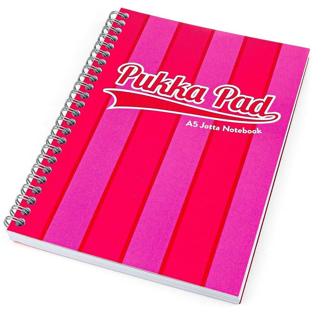 Pukka Vogue Spiral A5 Jotta Notebok - Pink