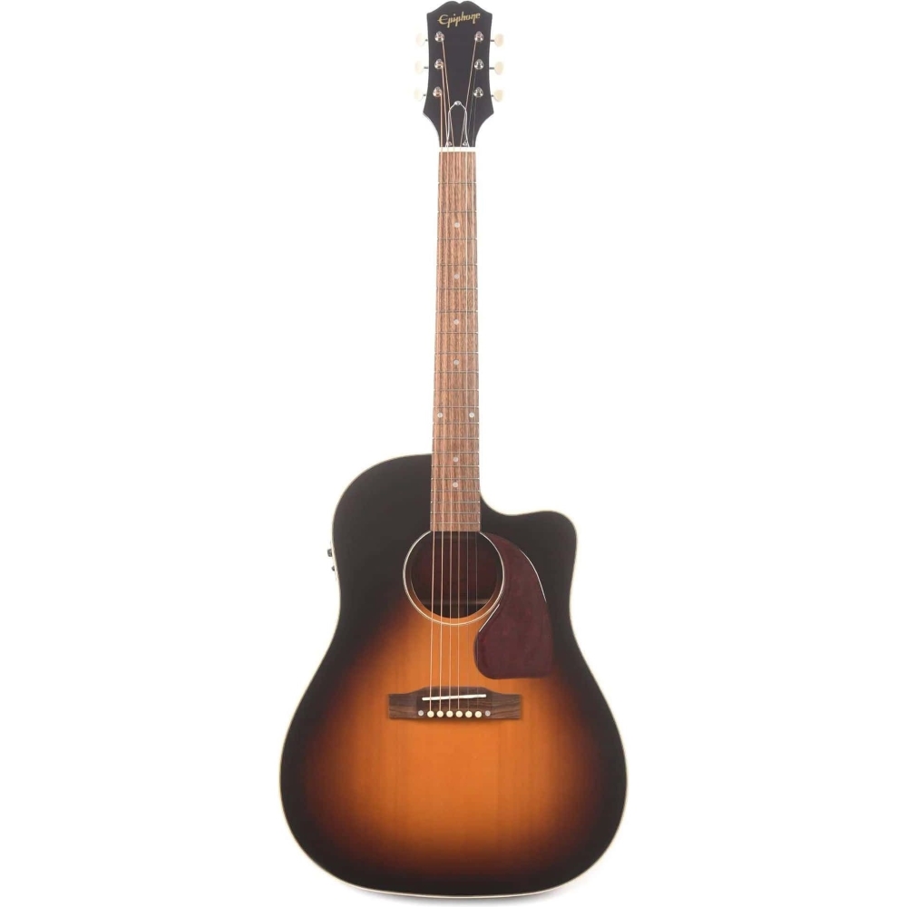 Epiphone IGMTJ45CAVSNH1 J-45 EC Semi-Acoustic Guitar - Aged Vintage Sunburst Gloss - Include Softcase