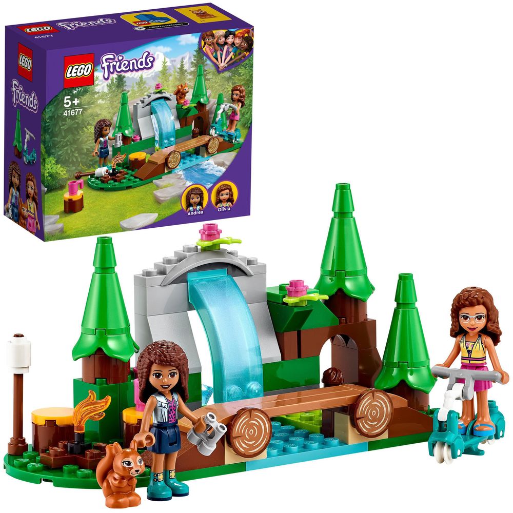 LEGO Friends Forest Waterfall Adventure Set 41677