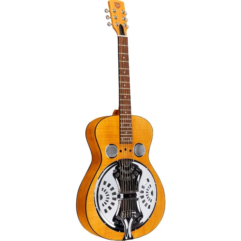 Epiphone DWHOUNDLX Resonator Dobro Hound Dog Deluxe Roundneck Guitar (Includes Free Softcase)