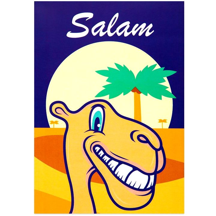 StoryChips Salam Greeting Card