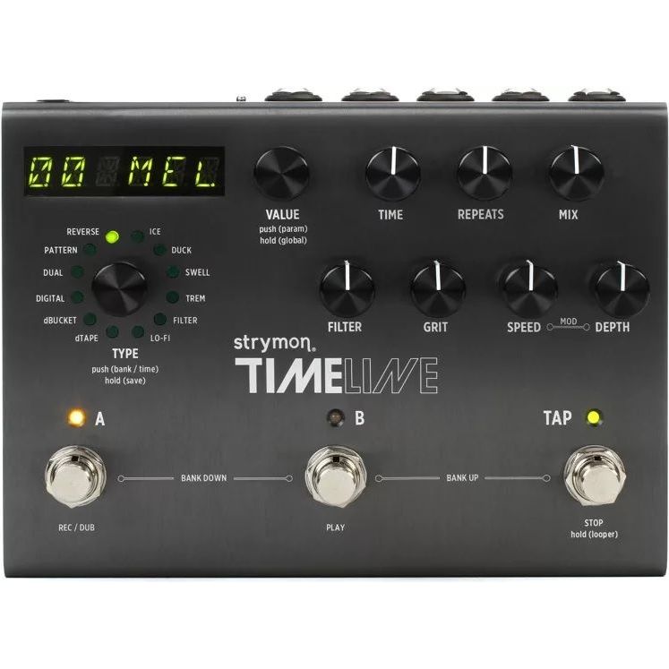 Strymon TimeLineDelay Multidimensional Delay Pedal - Power Supply Included