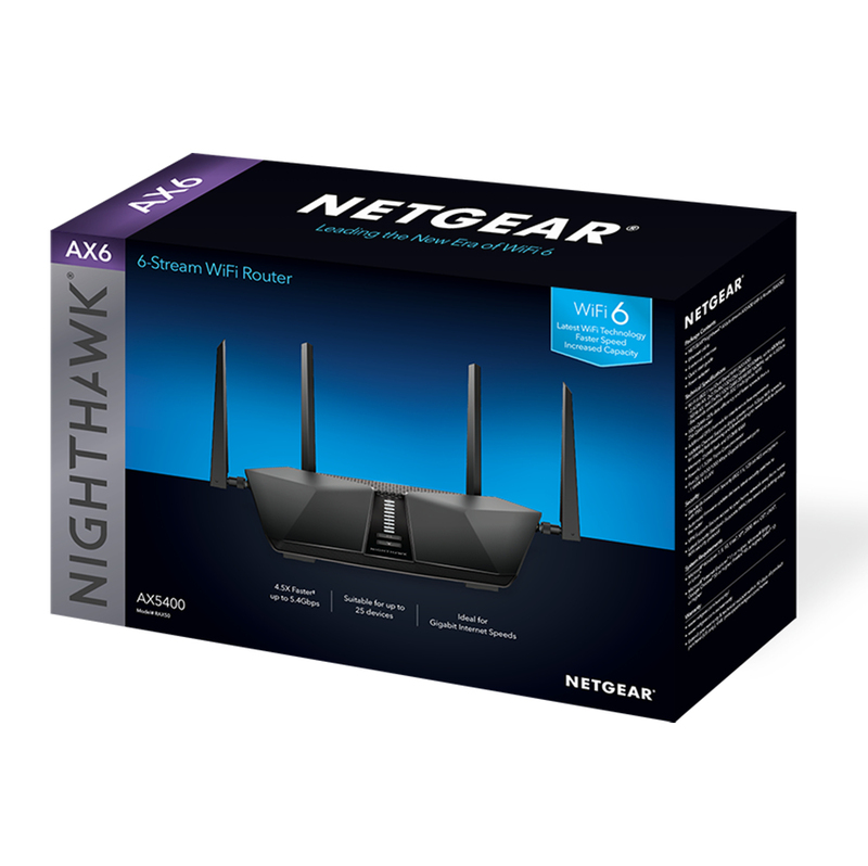 Netgear AX5400 Wi-Fi 6 Router