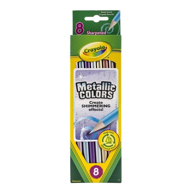 Crayola Metallic FX Colored Pencils (Set of 8)
