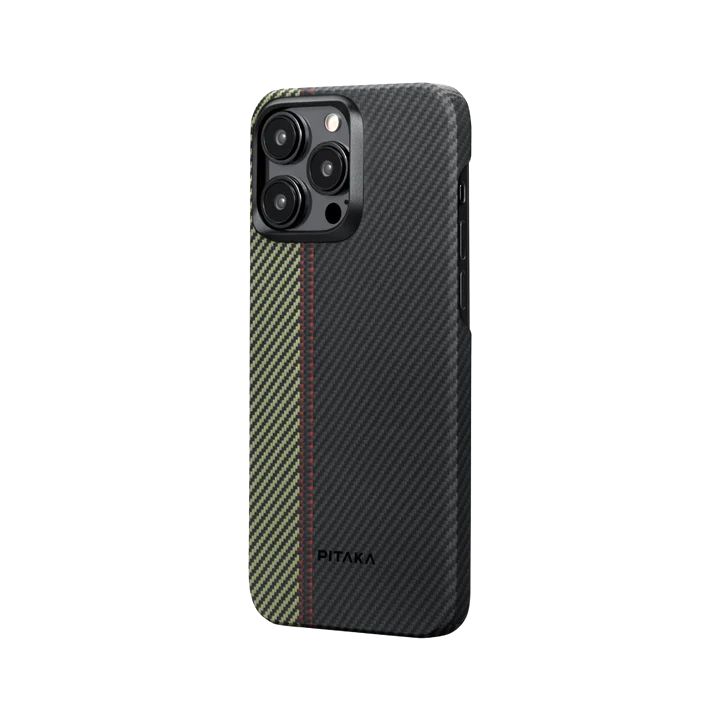 Pitaka Fusion Carbon Fiber Weaving Magez Case 4 For iPhone 15 Pro Max - Overture