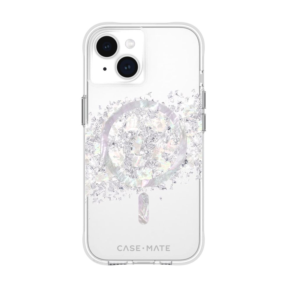 Case-Mate iPhone 15 Karat - Touch Of Pearl with MagSafe Case