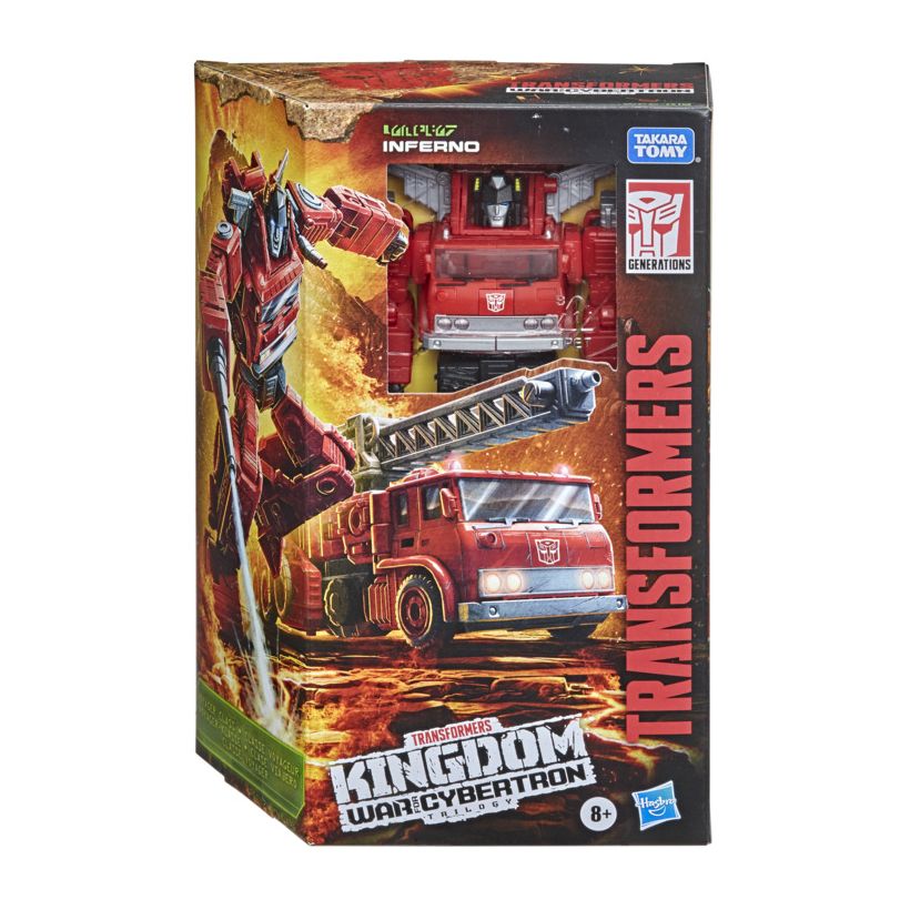 Hasbro Transformers War for Cybertron Kingdom Voyager Inferno 7-Inch Action Figure