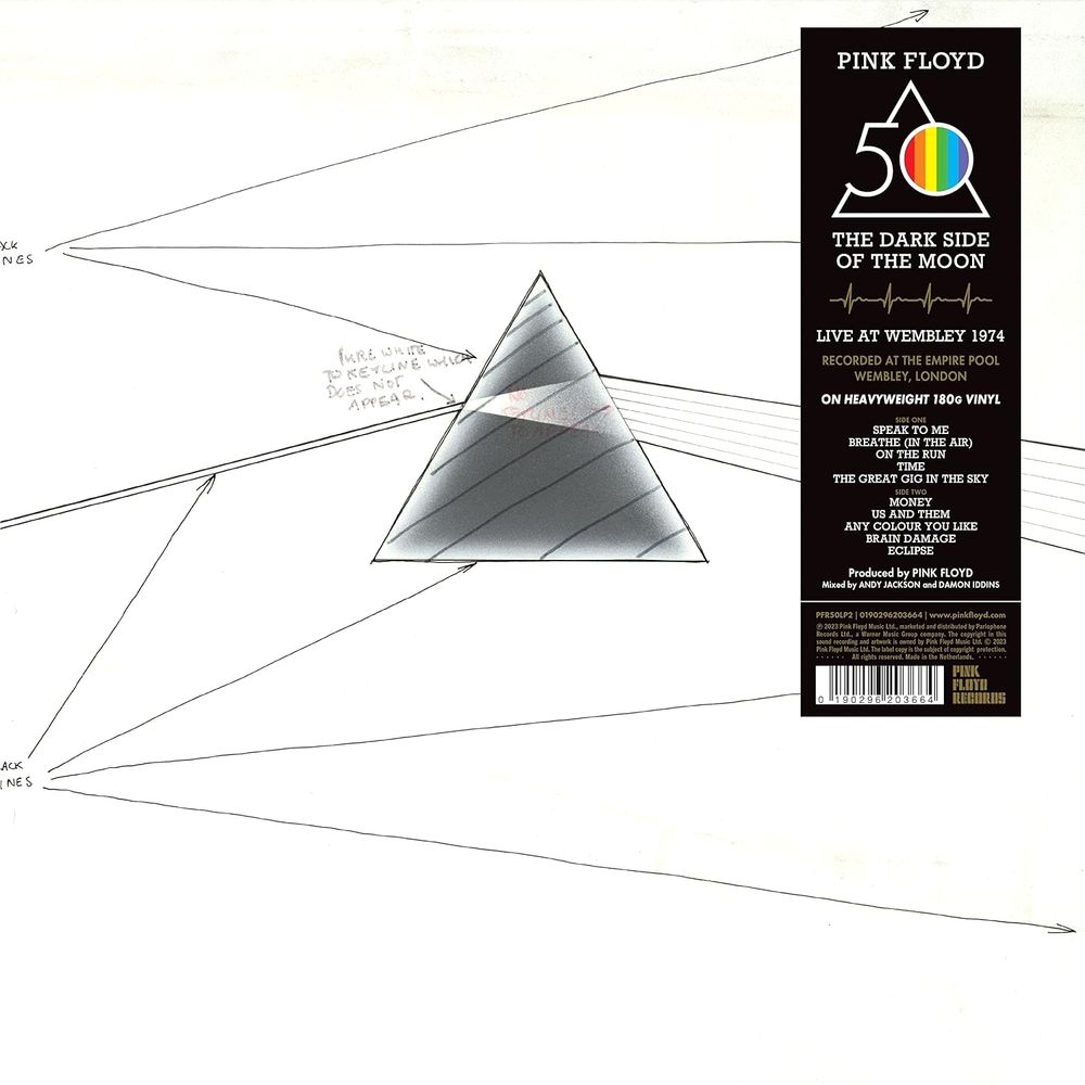 Dark Side Of The Moon - Live Wembley 1974 (2 Discs) | Pink Floyd