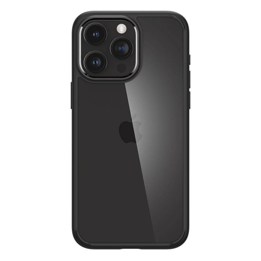 Spigen Crystal Hybrid Matte Case for iPhone 15 Pro - Black