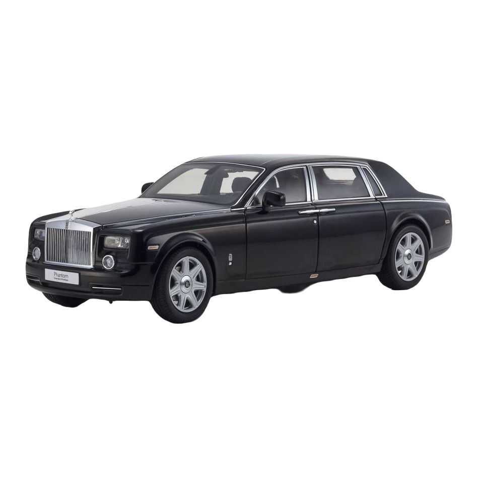 Kyosho Rolls Royce Phantom Ewb Diamond Black 1.18 Die-Cast Model