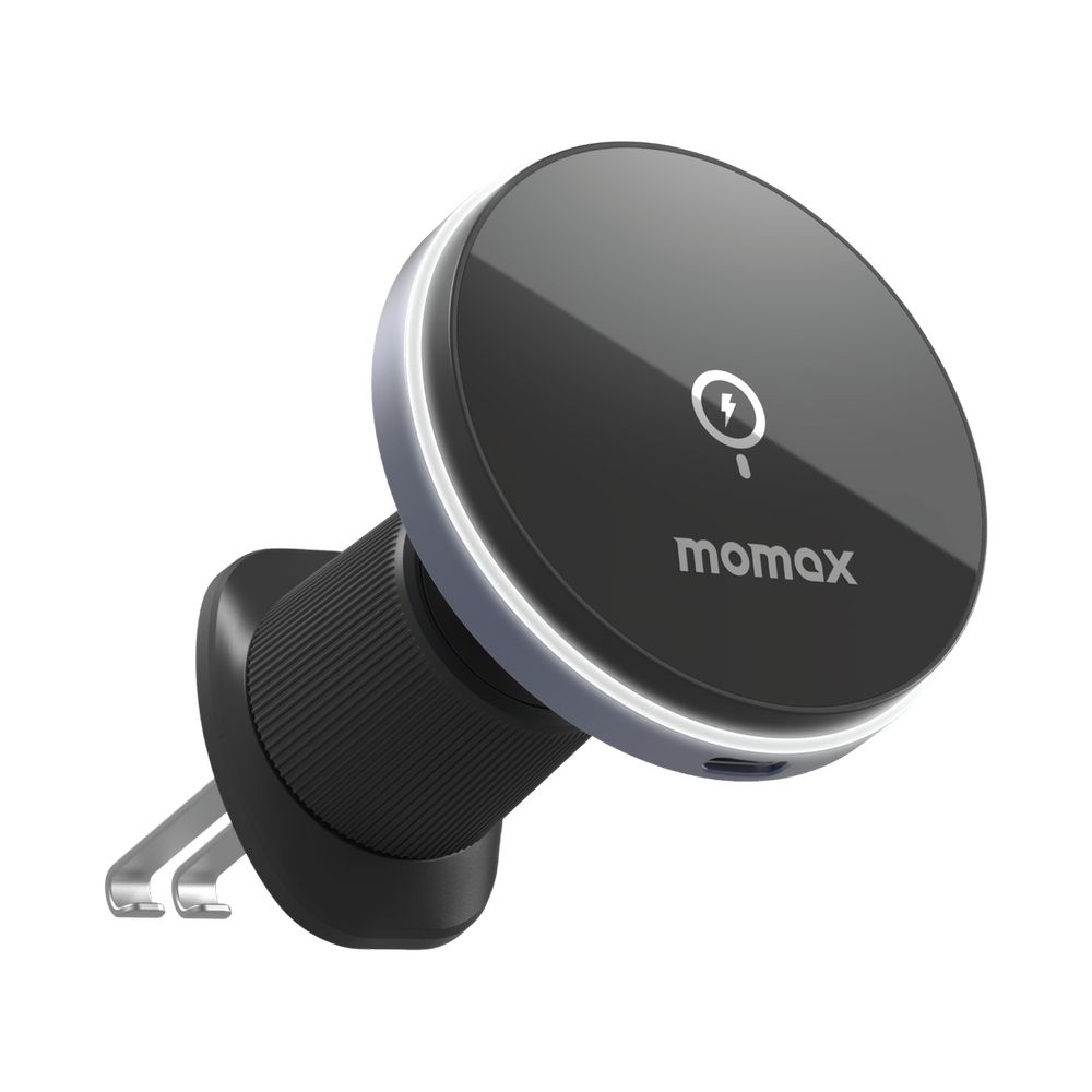 Momax Q.Mag Mount 5 15W Magnetic Wireless Charging Vent Car Mount