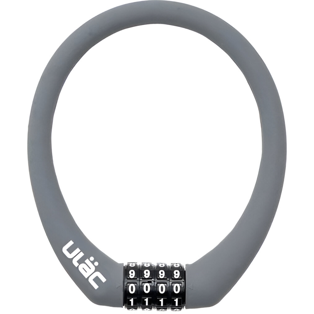 Ulac Prague Go Si Cable Lock Combo Grey