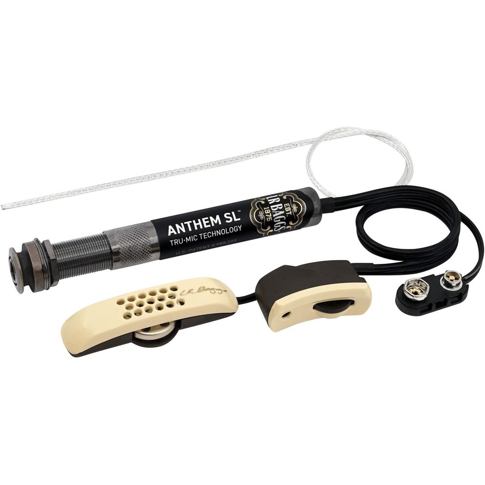 LR Baggs Anthem SL Soundhole Microphone And Undersaddle Acoustic Guitar Pickup