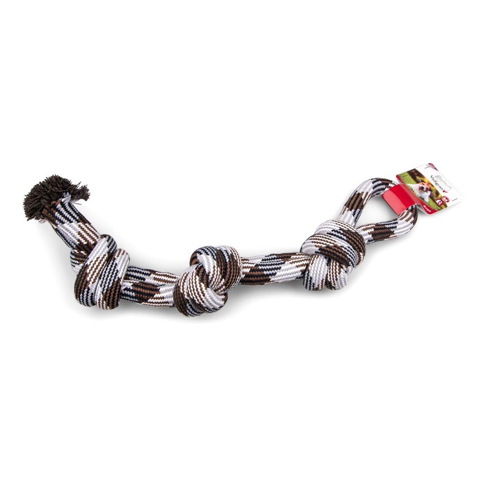 Vadigran Cotton Rope 3 Knots Brown 600g 60cm